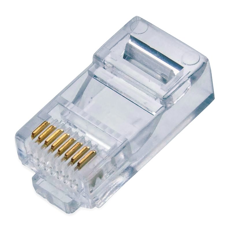 Conector Red RJ45 Qian NW5100 - RJ-45, Transparente, 1 Gbit/s Conector Red RJ45 Qian NW5100 - RJ-45, Transparente, 1 Gbit/s